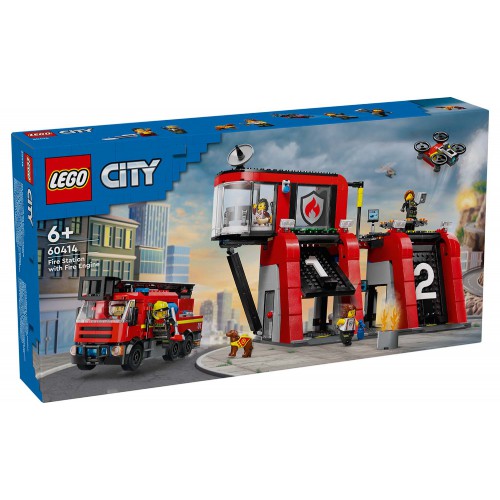 LEGO City 60414 Fire Station with Fire Truck LEGO City 60414 Fire Station with Fire Truck
