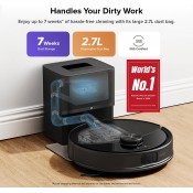 שואב אבק רובוטי חכם עם ריקון עצמי +Roborock Q10 S5