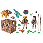Playmobil Dino Rise 71378 Starter Pack Triceratops Release Team