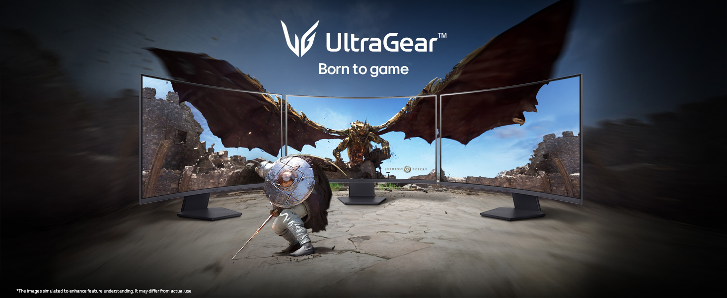 LG UltraGear 32GS60QC-B